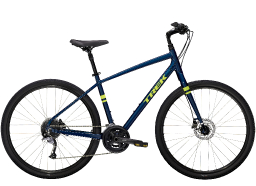 Велосипеды Trek VERVE 3 DISC Mulsanne Blue 700C 2021