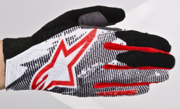 Перчатки Alpinestars Aero Glove black red