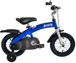 Детский беговел-велосипед Royal Baby Pony (2 в 1) blue (2017)