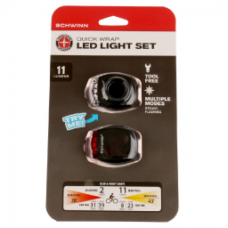 Комплект фонарей Schwinn 11 Lumen Quick Wrap Light Set