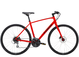 Велосипеды Trek FX 2 DISC Radioactive Red 700C 2021