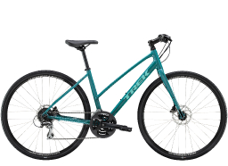 Велосипеды Trek FX 2 WSD DISC STAGGER Teal 700C 2021