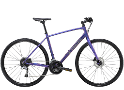 Велосипеды Trek FX 3 DISC Purple Flip 700C 2021