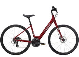 Велосипеды Trek VERVE 2 DISC LOW STEP Rage Red 700C 2021